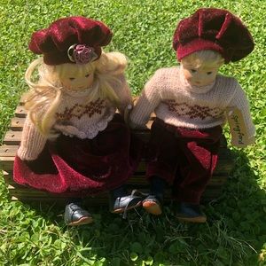 SPRINGFORD Twin Dolls.